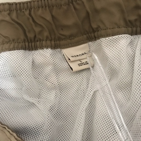 Merona Swimming Shorts Brown Size L - Picture 4 of 4